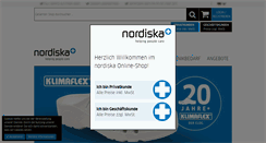 Desktop Screenshot of nordiska.de