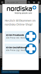 Mobile Screenshot of nordiska.de