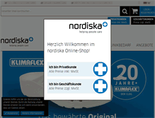 Tablet Screenshot of nordiska.de
