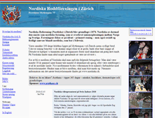 Tablet Screenshot of nordiska.ch